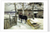 Winter, 1894. by Konstantin Korovin