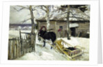 Winter, 1894. by Konstantin Korovin