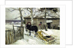 Winter, 1894. by Konstantin Korovin