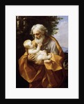 Saint Joseph with Infant Christ, 1620s. by Guido Reni