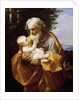 Saint Joseph with Infant Christ, 1620s. by Guido Reni