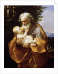 Saint Joseph with Infant Christ, 1620s. by Guido Reni