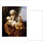 Saint Joseph with Infant Christ, 1620s. by Guido Reni