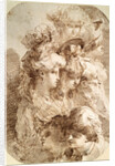 Studies of Eight Heads, late 18th or early 19th century by Mauro Gandolfi