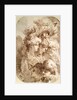 Studies of Eight Heads, late 18th or early 19th century by Mauro Gandolfi