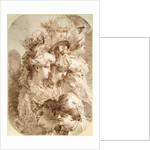 Studies of Eight Heads, late 18th or early 19th century by Mauro Gandolfi