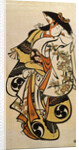 Male Actor Playing a Woman, c1704-c1711 by Torii Kiyonobu I