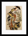 Male Actor Playing a Woman, c1704-c1711 by Torii Kiyonobu I