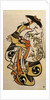 Male Actor Playing a Woman, c1704-c1711 by Torii Kiyonobu I