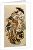 Male Actor Playing a Woman, c1704-c1711 by Torii Kiyonobu I
