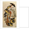 Male Actor Playing a Woman, c1704-c1711 by Torii Kiyonobu I