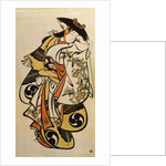 Male Actor Playing a Woman, c1704-c1711 by Torii Kiyonobu I