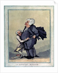 A Little Bigger, 1791. by Thomas Rowlandson