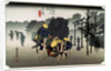 Morning Mist at Mishima, c1833-c1834 by Ando Hiroshige