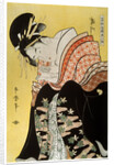 Beauty Takigawa from the Tea-house Ogi, late 18th or early 19th century by Kitagawa Utamaro