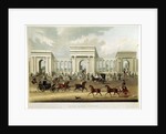 Hyde Park Corner, 1828 by Richard Rosenberg