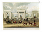 Hyde Park Corner, 1828 by Richard Rosenberg