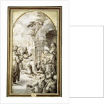 The Adoration of the Magi, 1597. by Caspar Fraisinger