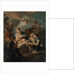 The Adoration of the Christ Child, 18th century by Nicola Grassi