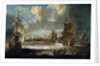 Ships in a Lagoon, 17th or early 18th century by Abraham Storck