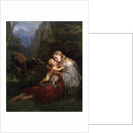Genevieve of Brabant, 19th century by Wilhelm Friedrich Herbig