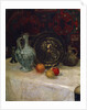 Still Life with a Brass Plate, late 19th or early 20th century by Paula Modersohn-Becker