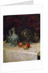 Still Life with a Brass Plate, late 19th or early 20th century by Paula Modersohn-Becker