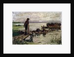 At the Seashore, 19th or early 20th century by Jozef Israels