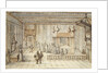 The Chamber of King Louis XIV in Versailles, 1654 by Jean le Pautre