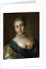 Portrait of Countess Anna Golitsyna, Baroness Stroganova, 1759. by Pietro Rotari