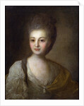 Portrait of Aleksandra Struiskaya, 1772. by Fyodor Rokotov