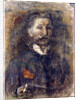 Self-portrait, 1904. by Mikhail Vrubel