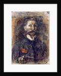 Self-portrait, 1904. by Mikhail Vrubel
