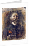 Self-portrait, 1904. by Mikhail Vrubel