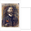 Self-portrait, 1904. by Mikhail Vrubel
