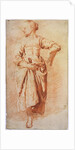Woman in Peasant Dress, early 1670s by Adriaen van de Velde