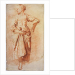 Woman in Peasant Dress, early 1670s by Adriaen van de Velde