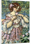 Girl With a Rose, 1901 by Anonymous