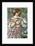 Girl With a Rose, 1901 by Anonymous