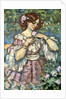 Girl With a Rose, 1901 by Anonymous