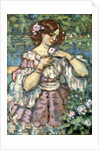 Girl With a Rose, 1901 by Anonymous
