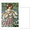 Girl With a Rose, 1901 by Anonymous