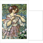 Girl With a Rose, 1901 by Anonymous