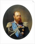 Portrait of the Emperor Alexander III,, 19th century by Anonymous