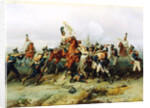 The Exploit of the Mounted regiment in the Battle of Austerlitz, 1884 by Anonymous