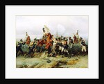 The Exploit of the Mounted regiment in the Battle of Austerlitz, 1884 by Anonymous