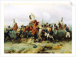 The Exploit of the Mounted regiment in the Battle of Austerlitz, 1884 by Anonymous