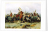 The Exploit of the Mounted regiment in the Battle of Austerlitz, 1884 by Anonymous