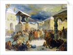 The Veche in the republic of Novgorod, 1861 by Anonymous