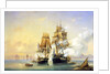 The Russian Cutter Mercury captures Swedish 40-gun frigate Venus on May 21st, 1789, 1845 by Anonymous